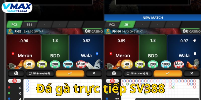 đá gà trực tiếp SV388